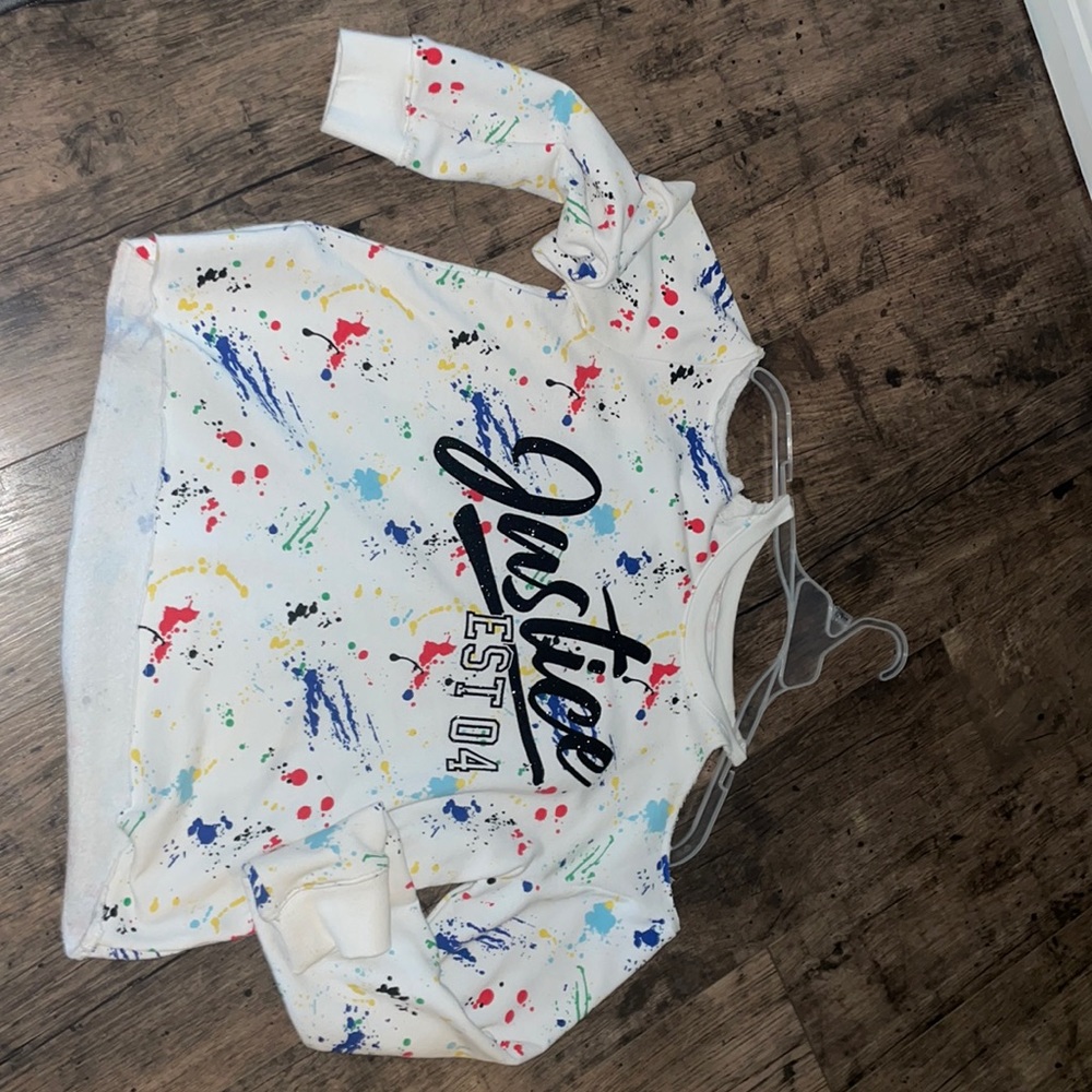 Justice youth sweatshirt size 18/20